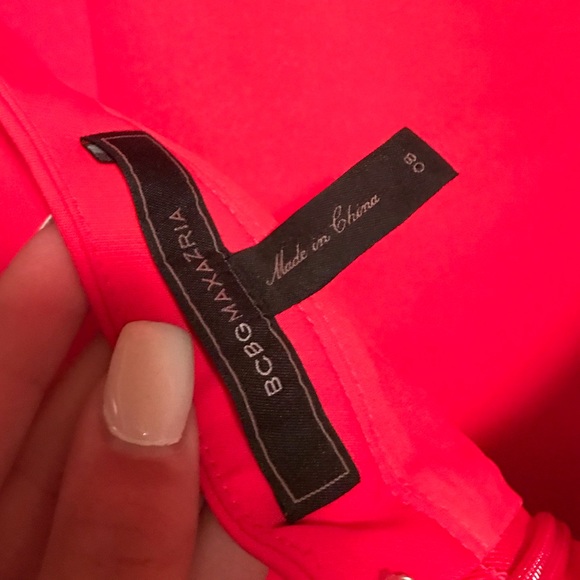 BCBG RED PROM/LONG DRESS - Picture 6 of 7